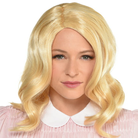 Party City Blonde Eleven Wig Halloween Costume Accessory for Adults, Stranger Things, Standard Size