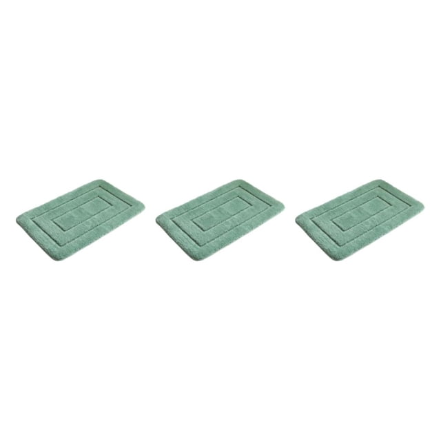 Alfombra de Baño antideslizante Bearachild absorción de agua Verde claro 40x60 Type1 NO1