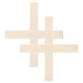 thumbnail image 1 of WRITWAA 4Pcs Guitar Bridges And Saddles High Density Plastic Ivory For Practice Sessions, 1 of 8