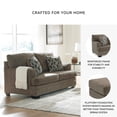 thumbnail image 5 of Signature Design by Ashley Stonemeade Beige Loveseat, 5 of 22