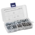 thumbnail image 4 of AMONIDA 200pcs/Set Acier au Manganèse U-Clips avec Autotaraudage Vis Kit Assortiment, 4 of 8