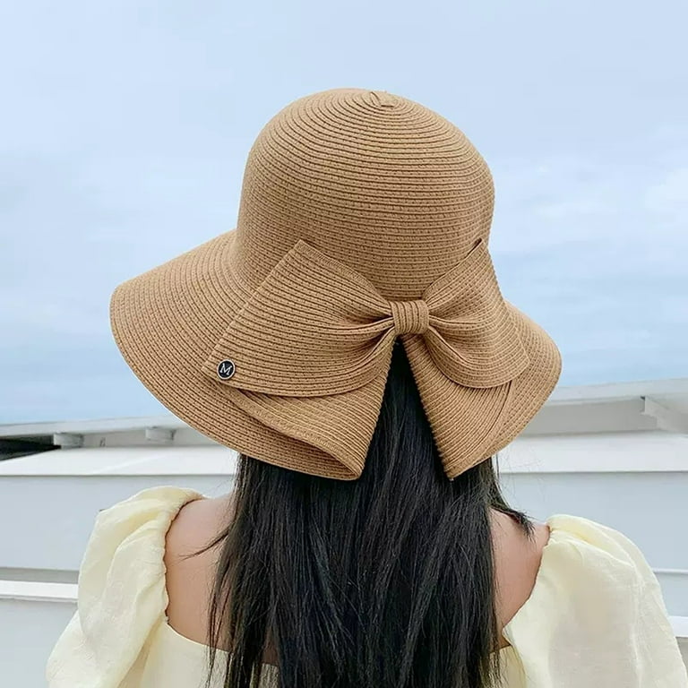 snowsong Straw Hat,New Summer 2024 Women's Fashion Versatile Lightweight Breathable Sweat Absorbing Solid Buckle Sun Hat,Sun Hats for Women,Casual snowsong Straw Hat,New Summer 2024 Women's Fashion Versatile Lightweight Breathable Sweat Absorbing Solid Buckle Sun Hat,Sun Hats for Women,Casual