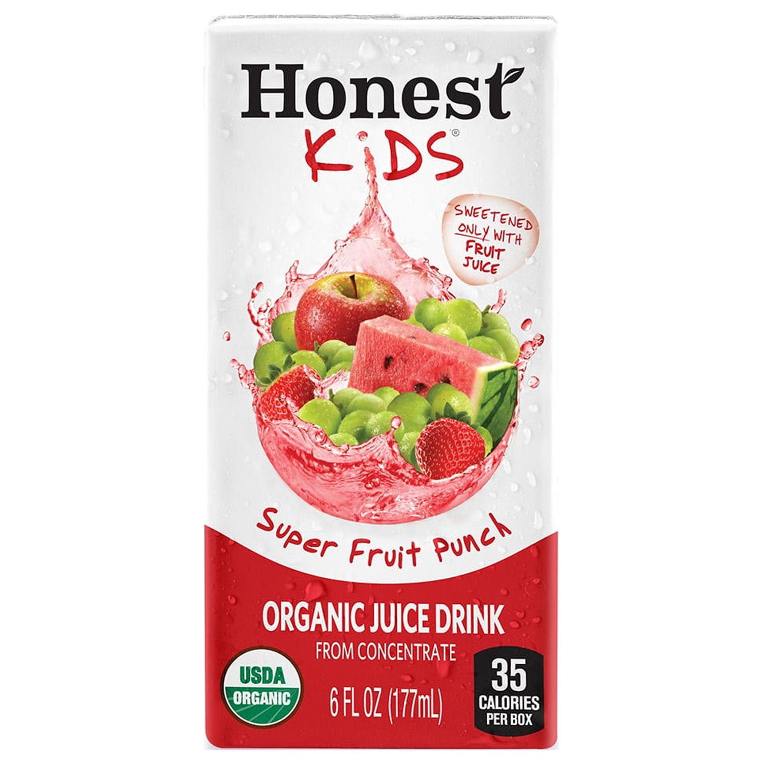 Honest Kids Organic Fruit Juice Drink Boxes Variety Pack (6oz / 40pk)