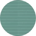 thumbnail image 1 of Ahgly Company Machine Washable Indoor Round Transitional Medium Turquoise Green Area Rugs, 5' Round, 1 of 7