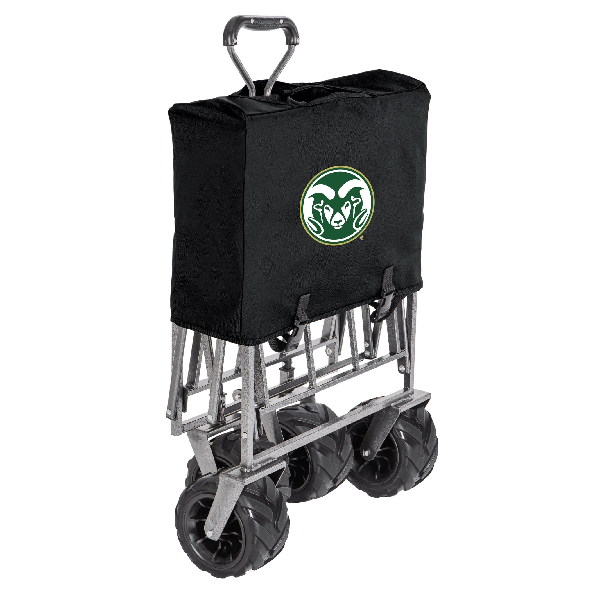 Smart Design Collegiate Heavy Duty Sports Wagon- Colorado State Rams