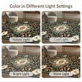 thumbnail image 7 of ODIKA 8'x10' Washable Area Rug Non-Slip Chair-Friendly Mat Snake Floral Boho Medallion Design With Vintage Vine Accents for Dining Room, Large Office, Lounge, 7 of 7