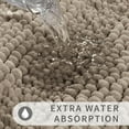 thumbnail image 6 of Bathroom Rug Mat, Non Slip Quick Dry Bath Mats, Extra Thick and Super Absorbent Bath Rugs, Luxury Microfiber Chenille Plush Fluffy Washable Soft Shower Carpet for Floor, 24" x 17", Camel, 6 of 6