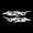 12cm-White, variant on High Visibility Reflective Flame Pattern Car Scratch Covers Stickers Decals for Enhanced Visibility Easy to Apply 1 Pair