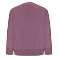 thumbnail image 5 of Fiaer Elegant Simple Knitted Cardigan Sweaters For Women 3/4 Sleeve Loose Fit Solid Color Casual Trendy Tops Purple XL, 5 of 6
