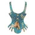 thumbnail image 5 of Dsscvnef Robe de Cour pour Femmes Élégante Manches Courtes Brocart Bustier Corset Haut Jupe Courte Musique, 5 of 5