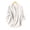 #174-White, variant on Warop Women's 3/4 Sleeve Tops Cardigan V-Neck Button-Up Casual Loose Fit Blouses