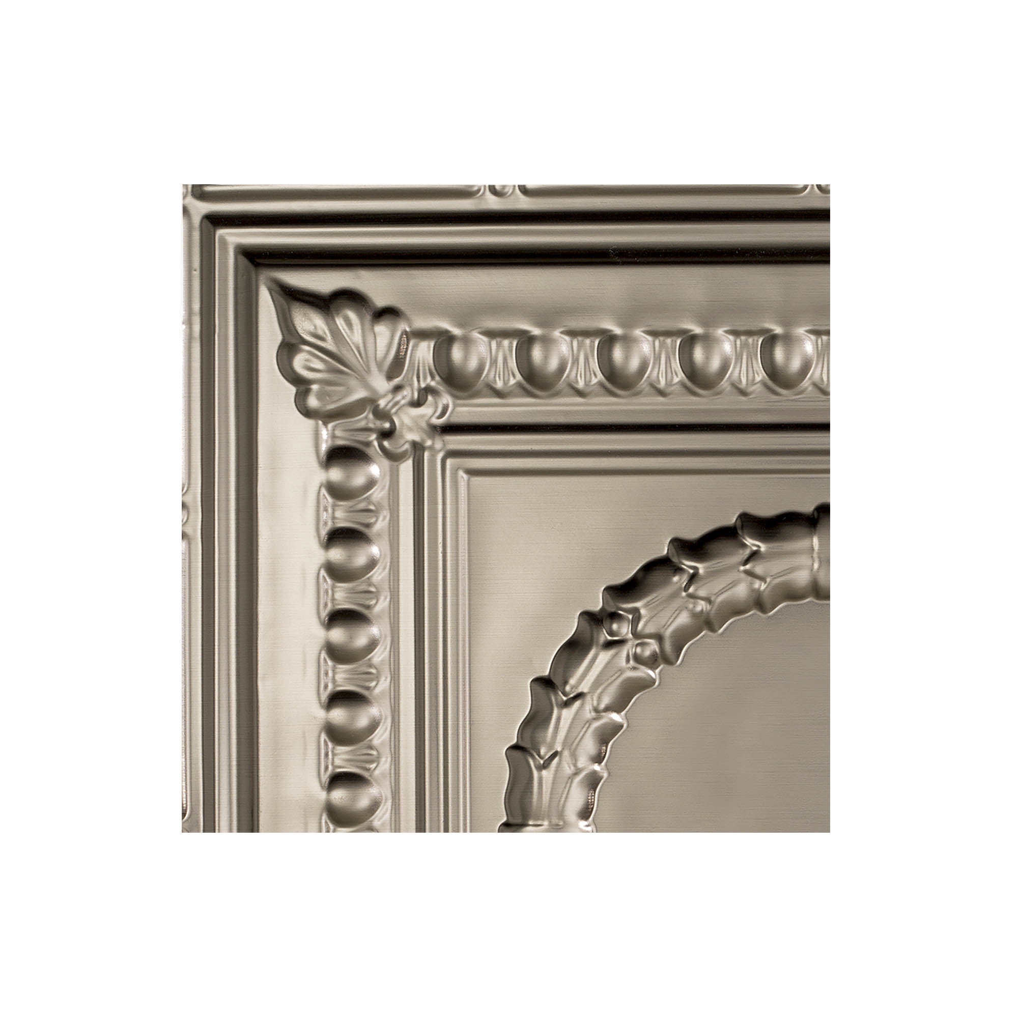 Fasade Easy Installation Rosette Brushed Nickel Glue Up ...