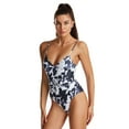 thumbnail image 1 of Traje de baño sexy para mujer Traje de baño de bikini con estampado de vaca dividida Fridja nalpqowj24448, 1 of 7