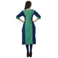 thumbnail image 4 of Moomaya Vêtements Ethniques pour Femmes Kurta Punjabi Longue Droite pour Femmes Robe Indienne Décontractée, 4 of 6