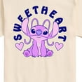 thumbnail image 3 of Lilo & Stitch - Angel Sweetheart Valentine's Day - Men's Short Sleeve Graphic T-Shirt, 3 of 5