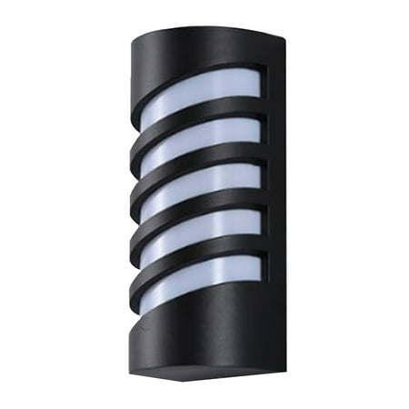

1Pc Outdoor Wall Light LED Corridor Light Garden Wall Mounted Light Black