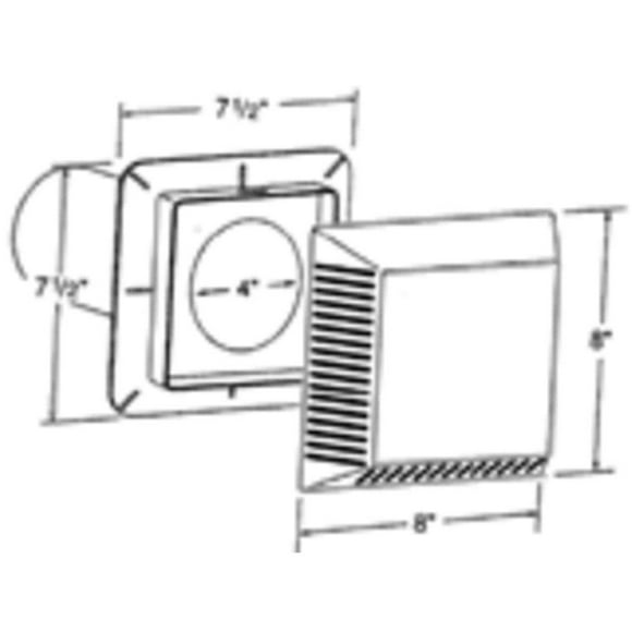 Soffit Intake Vent