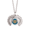 thumbnail image 1 of Resumen Marruecos estilo patron de geometria Collar de girasol collar collar collar colgante, 1 of 3