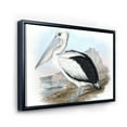 thumbnail image 3 of Designart 'Ancient Australian Birds VIII' Traditional Framed Canvas Wall Art Print, 3 of 5