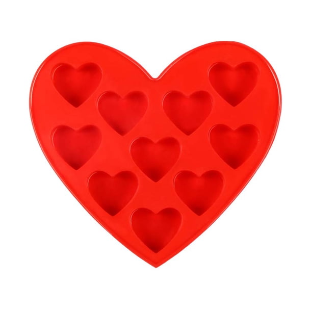Molde en Forma de Corazón Toystoory Herramientas para Hacer Postres de Panadería Color Rojo