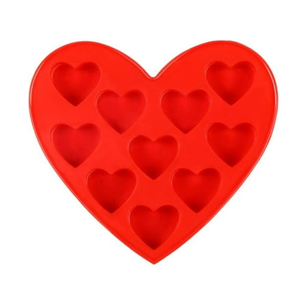 

Heart Shaped Mold Home Bakery Multi-slot Sugar Candy Moulds Dessert Making Tools Chocolate Silicone DIY Handmade Baking Molds