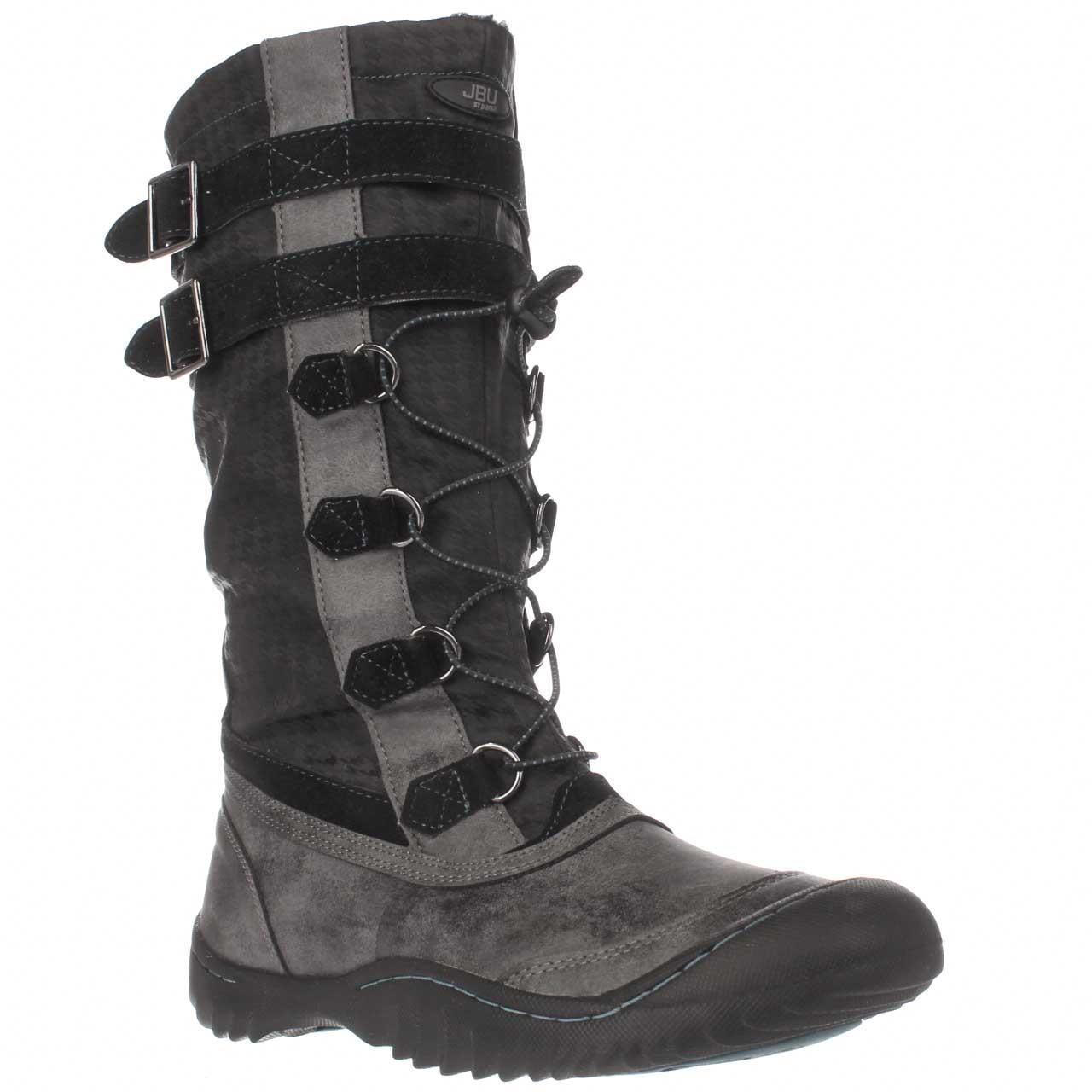 Jambu Womens JBU by Jambu Whitney Knee High Snow Boots Black