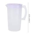 thumbnail image 2 of 1 Pce Pichet d'Eau Froide Grande Capacité 2000 ml Pichet à Bière Pichet à Jus Théière Contenant de Rangement pour Boissons Pichet Résistant à la Chaleur (Couleur Aléatoire), 2 of 9
