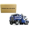 thumbnail image 2 of 1953 Kenworth Bullnose Heavy-Duty Holmes Wrecker Tow Truck Stunning Rich Blue and White 1/34 Scale Diecast Model by First Gear, 2 of 2