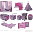 thumbnail image 5 of Bacati - Owls Pink/Grey Girls Cotton Nap Mat, 5 of 8