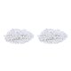 thumbnail image 3 of Monstrate Cuentas espaciadoras de 200 piezas, abalorio de joyería de bola suelta sin costuras, accesorio de bricolaje apilable, suministros de artesanía, plata 2piezas Monstrate CBP439268, 3 of 6