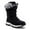 Black, variant on GUBARUN Women's Snow Boots Anti-Slip Waterproof Warm Winter Shoes