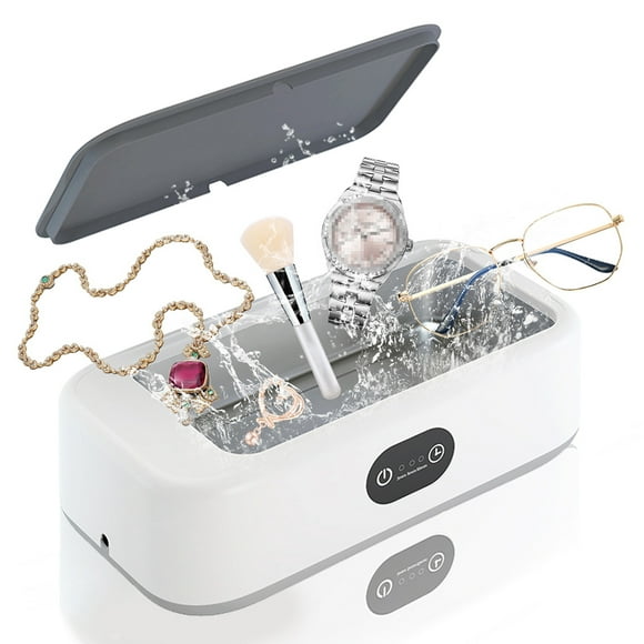 Cleaning machine,Retainer/ Watch Screen 340ml 3 And Button And Denture/ Shaver Sonic And Silver/ Retainer/ One Button Cleaner 49khz 304 With Inner Stainless Steel Watch Bands/ And Screen Head/