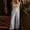 Gray, variant on Jumpsuits For Women Dressy Cotton Floral Embroidered Rompers Boho Sleeveless Wide Leg Loose Overalls With Pockets