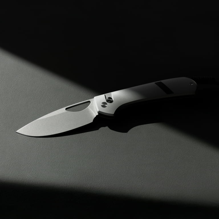 Swiss Tech Losung Premium Folding Knife, Titanium Handle