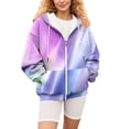 thumbnail image 6 of Bovemsi Sweatshirt for Women Zip Activewear Jacket Coat Printed Fall Outwear With Pockets Zip Up Hoodie, 6 of 7