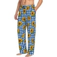 thumbnail image 2 of Xecao Sunflowers Men's Straight Lounge Pajama Pants: The Ultimate in Comfortable Sleepwear, 2 of 9
