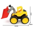 thumbnail image 2 of Modelo Plástico Del Vehículo Del Coche Del Juguete Del Excavador Zulema Juguete de playa para niños, 2 of 6