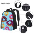 thumbnail image 3 of Fotbe Donuts Set Escolar 3 en 1 para Niños - Mochila Duradera con Lonchera Aislante y Estuche para Lápices - Mochila Escolar para Niños y Niñas, 3 of 7