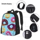 thumbnail image 3 of Fotbe Donuts Set Escolar 3 en 1 para Niños - Mochila Duradera con Lonchera Aislante y Estuche para Lápices - Mochila Escolar para Niños y Niñas, 3 of 7