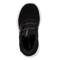thumbnail image 4 of Zapatillas deportivas sin cordones Nautica para niños pequeños, negras y blancas, 11, 4 of 6