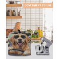 thumbnail image 4 of Funny Dog Print Stand Mixer Dust Cover with Storage Pocket & Handles, Summer Modern Animals Fits All Tilt Head & Bowl Lift Kitchen Appliance Cover Organizer Bag Accessories, 6-8 Quart, 4 of 6