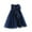 Sapphire Blue, variant on WOLLED Kids Baby Girls Princess Dresses Toddler with Bowknot Tutu Dress for 2-9 T Girls Sleeveless Solid Color Party Gown