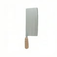 thumbnail image 1 of Thunder Group SLKF016 8 1/2" Bone Knife w/ Wood Handle, Cast Iron, 1 of 1