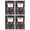 Black*4, variant on Composition Notebook A5 Marble Notebooks, 4 Pack Mini Composition Notebooks Narrow Ruled Journal Writing Notebook for Office Home Red