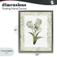 thumbnail image 4 of Stupell Industries Coastal Fresh Spring Tulip Bouquet Gray Floating Frame Canvas Art, 25 x 31, by Nan, 4 of 8