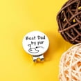 thumbnail image 4 of Gifts for Dad Golf Ball Marker Hat Clip for Men Him Dad Fathers Day Birthday Gifts from Son Daughter New Dad Gift for Men First Time Dad Stepdad Grandpa Valentine for Dad by Par, 4 of 6