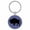 Purple, variant on Buffalo Bison Animal Nature Pink Laser Engraved Leatherette Keychain Backpack Pull - 1.5 x 3 Inches