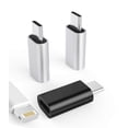 thumbnail image 1 of Adaptador zoyuzan Lightning hembra a USB-C macho, paquete de 3, 1 of 7