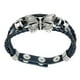 thumbnail image 1 of Gótico punk hombres mujeres PU cuero brazalete UNA Sunnimix Brazalete de brazalete de motorista punk, 1 of 8
