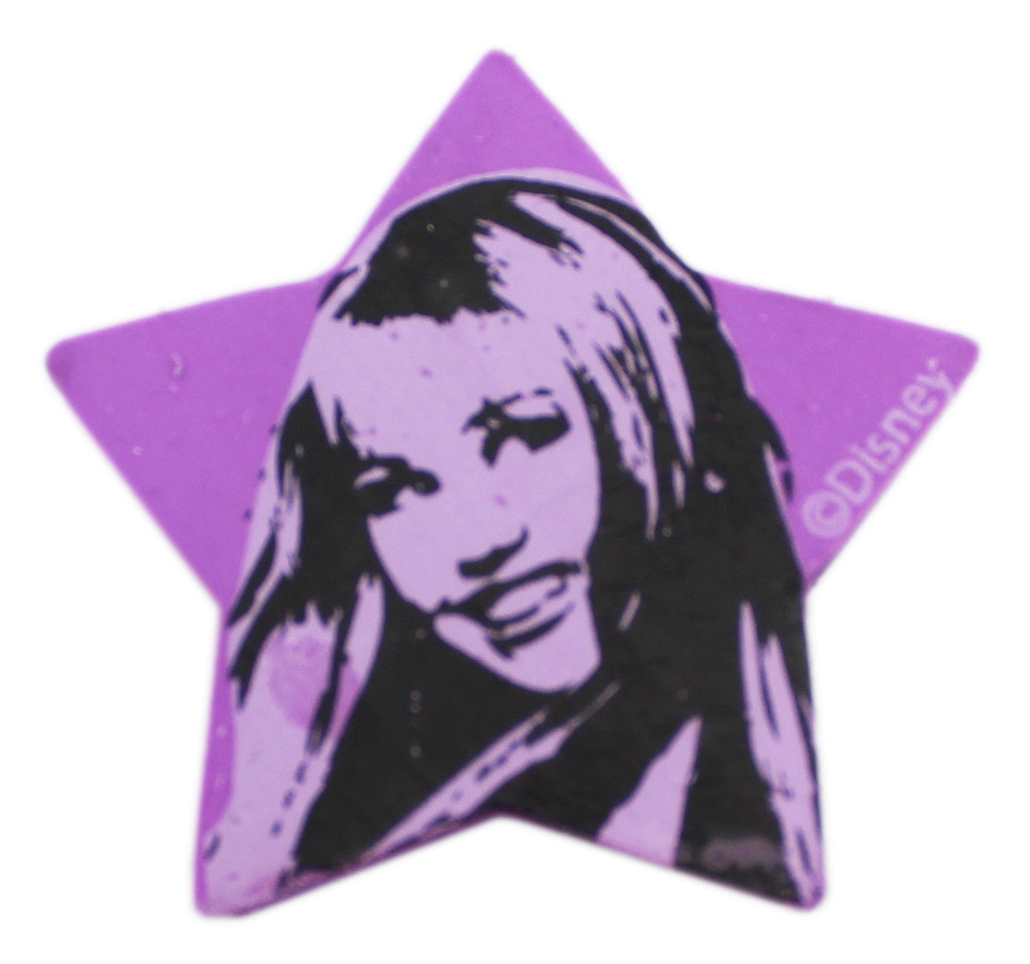 Disney's Hannah Montana Purple Star Eraser